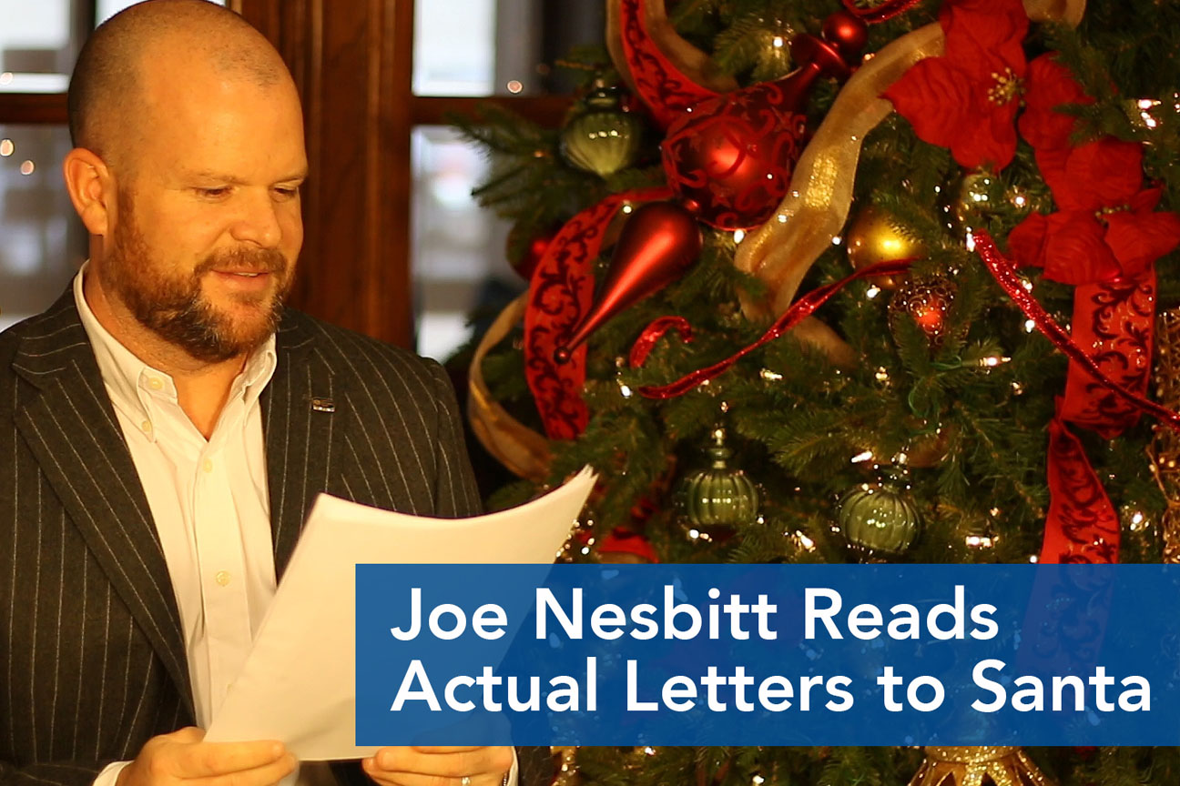 Joe Nesbitt Reads Actual Letters to Santa